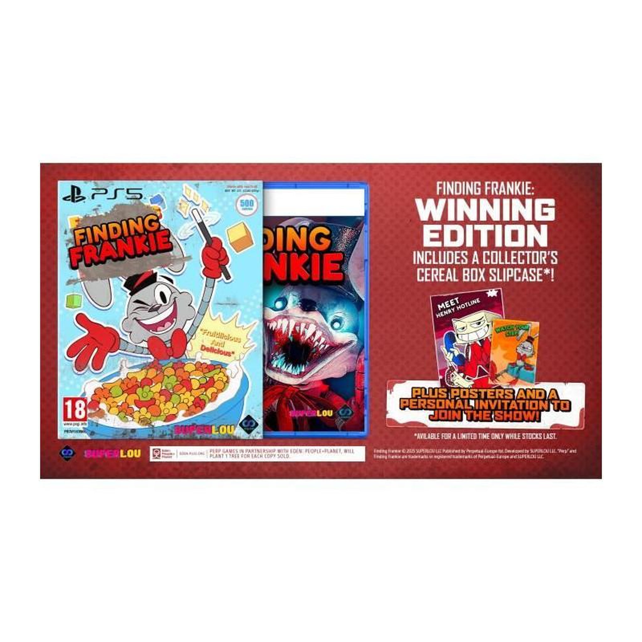 Voir la diapositive 4 : Just for games Jeu vidéo Just For Games Finding Frankie - Winning Edition