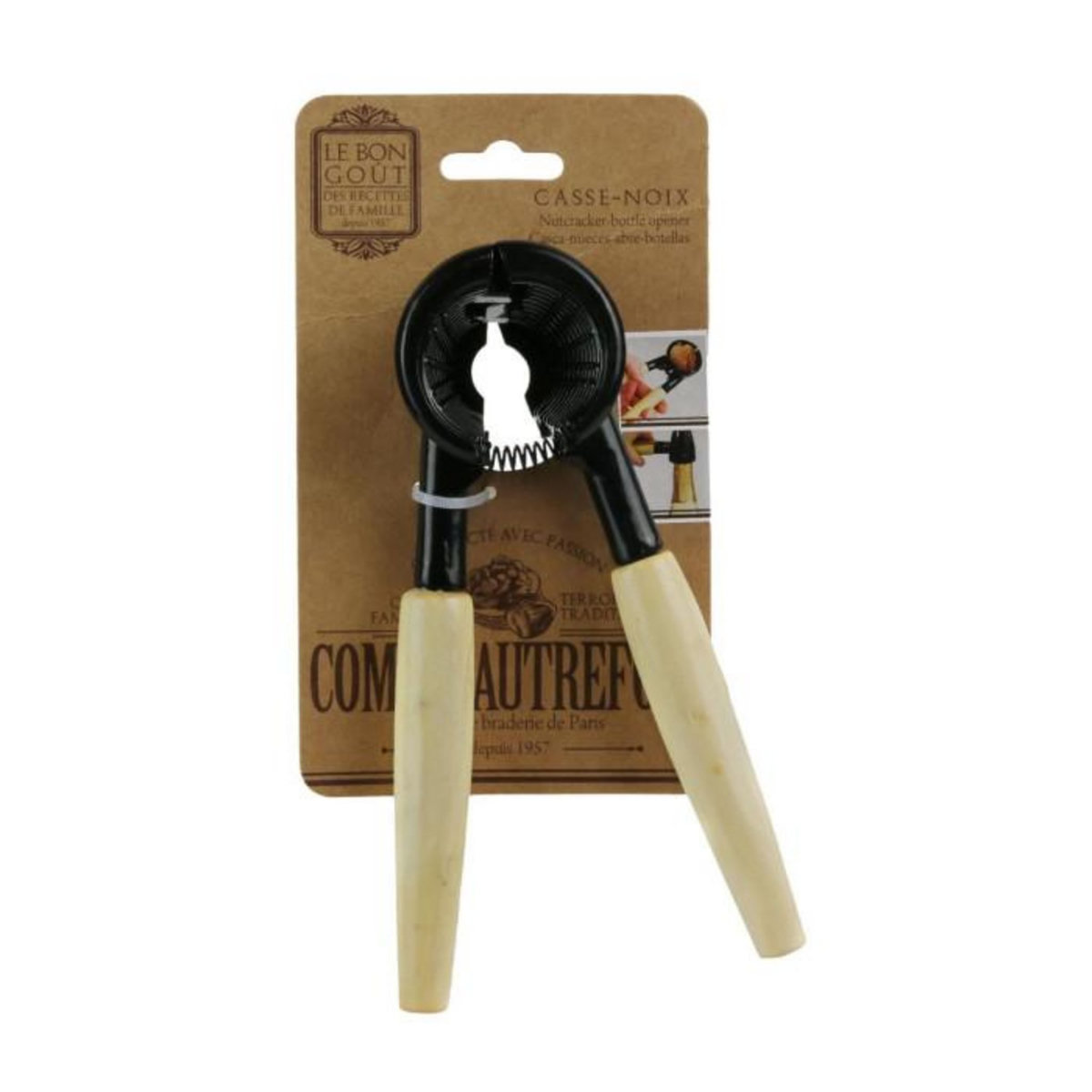 Paris Prix Casse-Noix & Ouvre-Bouteilles  Need  18cm Naturel