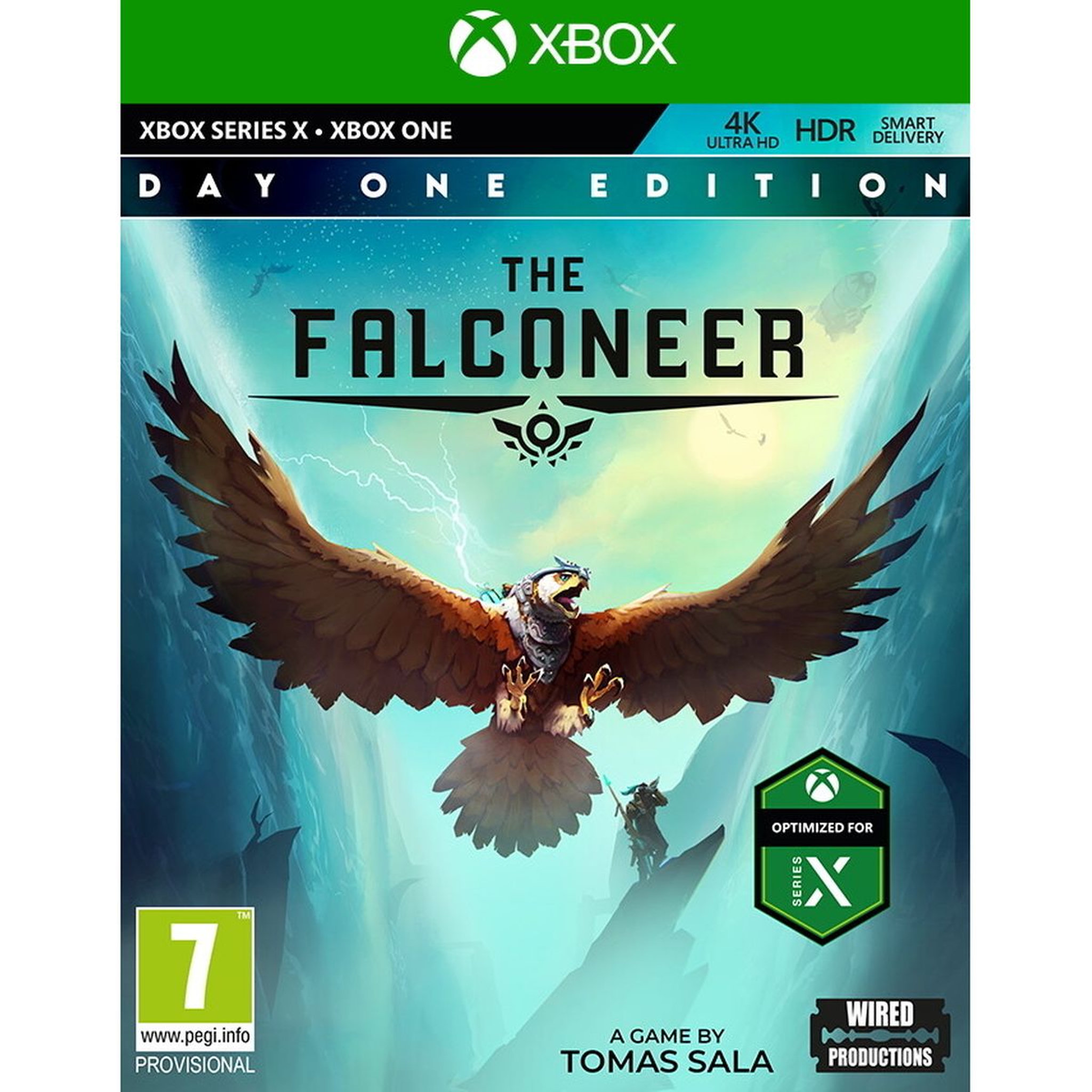 Voir la diapositive 1 : JUST FOR GAMES The Falconeer Day One Xbox Series X
