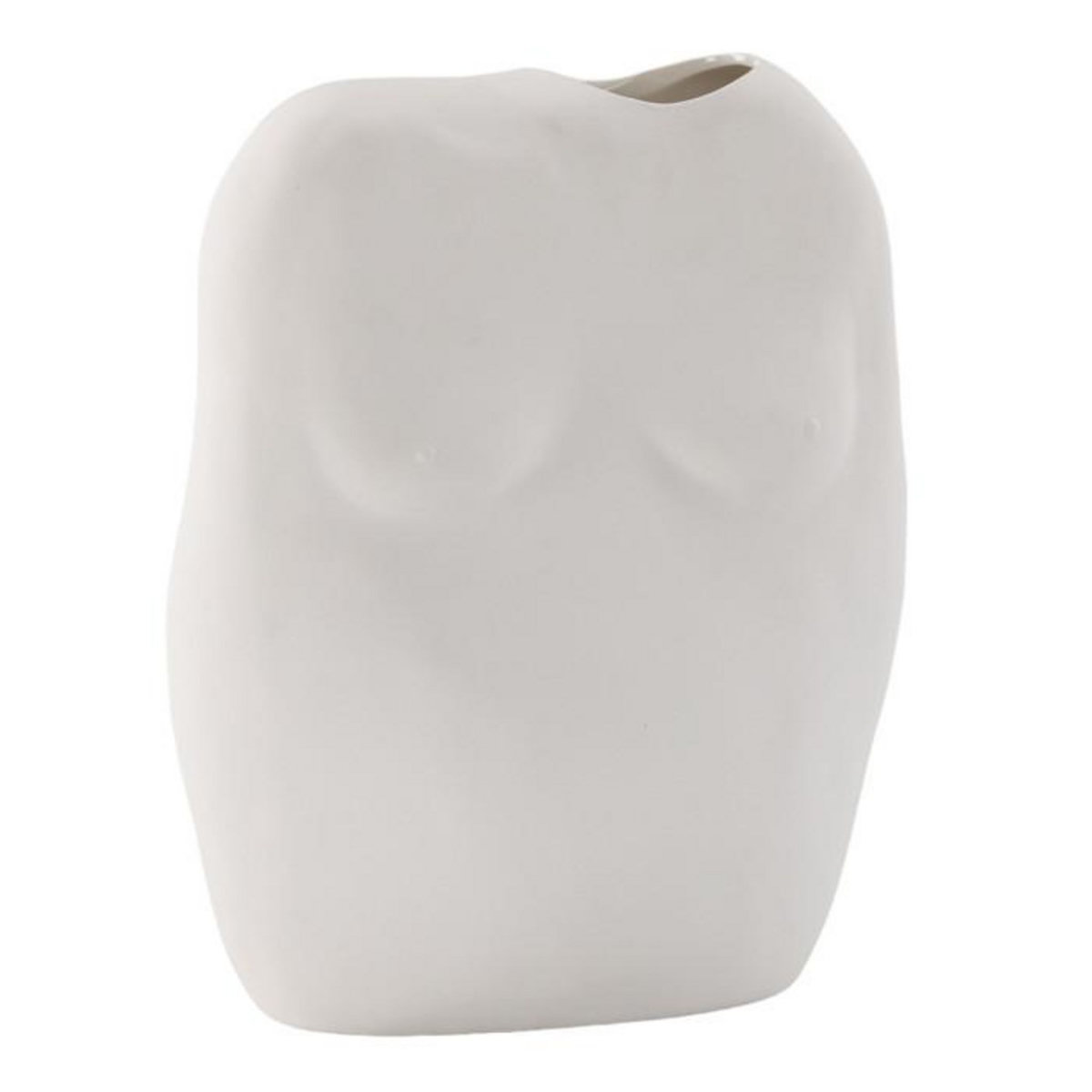 Paris Prix Vase Buste en Céramique  Romie  28cm Blanc Cassé