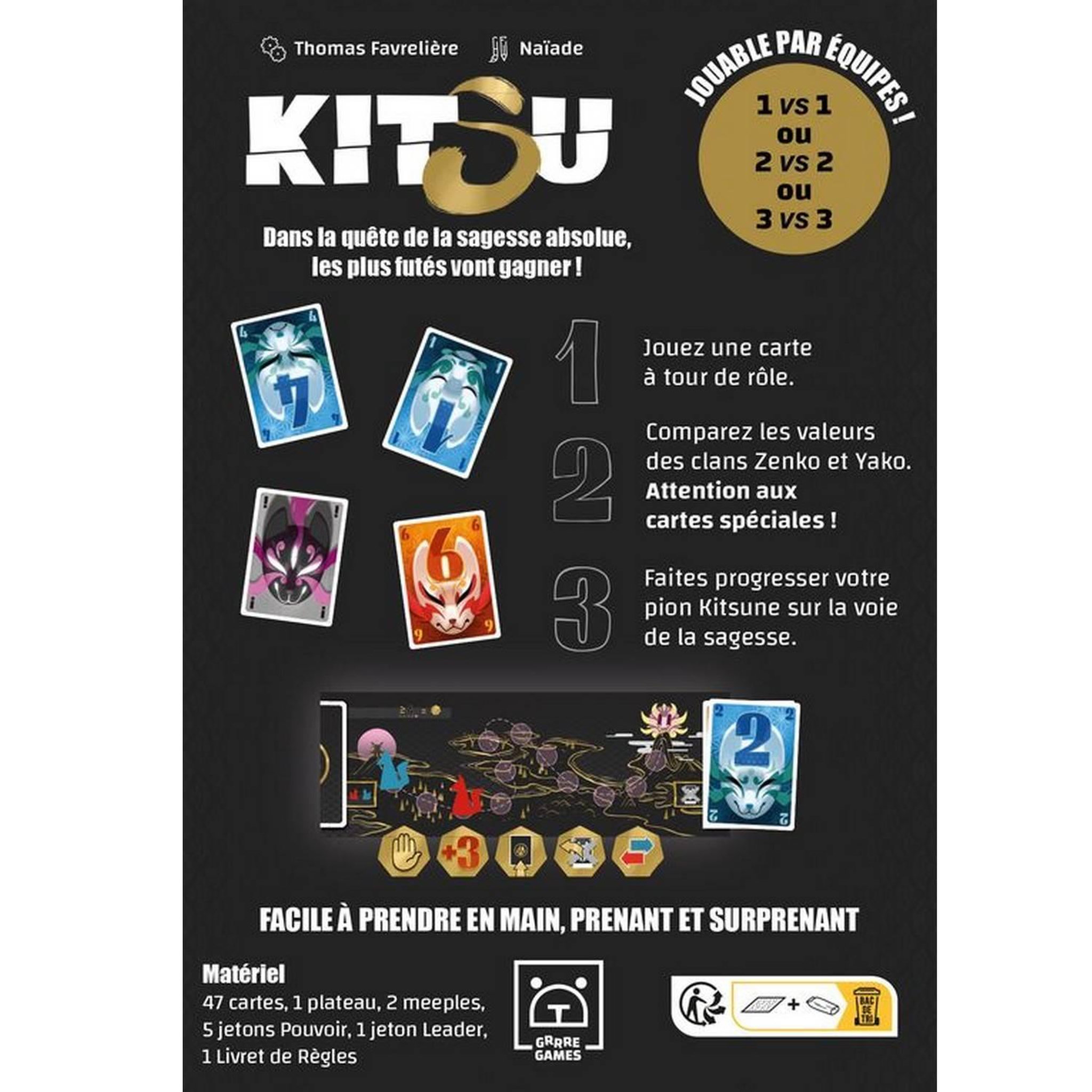 Voir la diapositive 3 : GRRR GAMES Jeu d'ambiance Grrre Games Kitsu