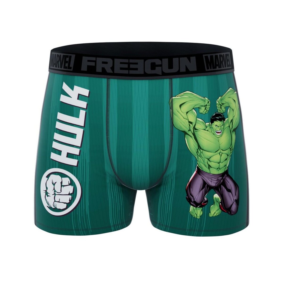 FREEGUN Boxer gar on Marvel Aktiv Hulk pas cher Auchan