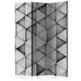 Voir la diapositive 1 : Paris Prix Paravent 3 Volets  Grey Triangles  135x172cm