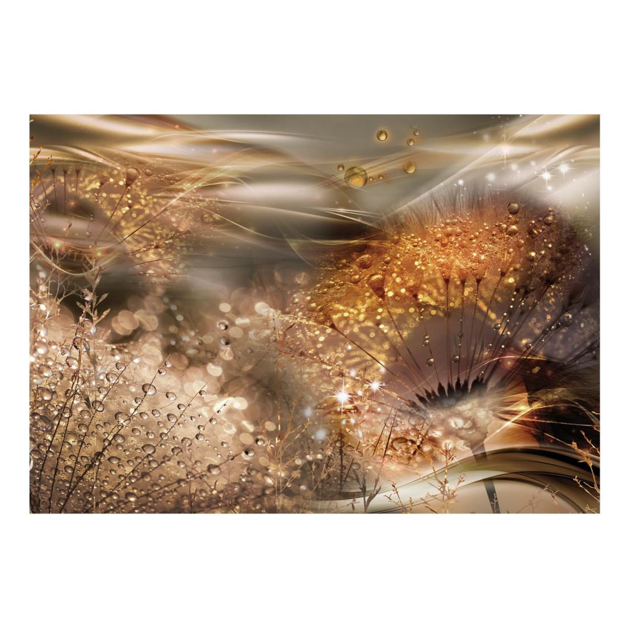 Voir la diapositive 2 : Paris Prix Papier peint  dandelions' world gold