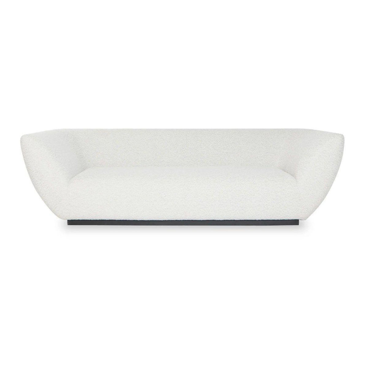 Paris Prix Canapé Bouclette 3 Places  Estelle  240cm Crème