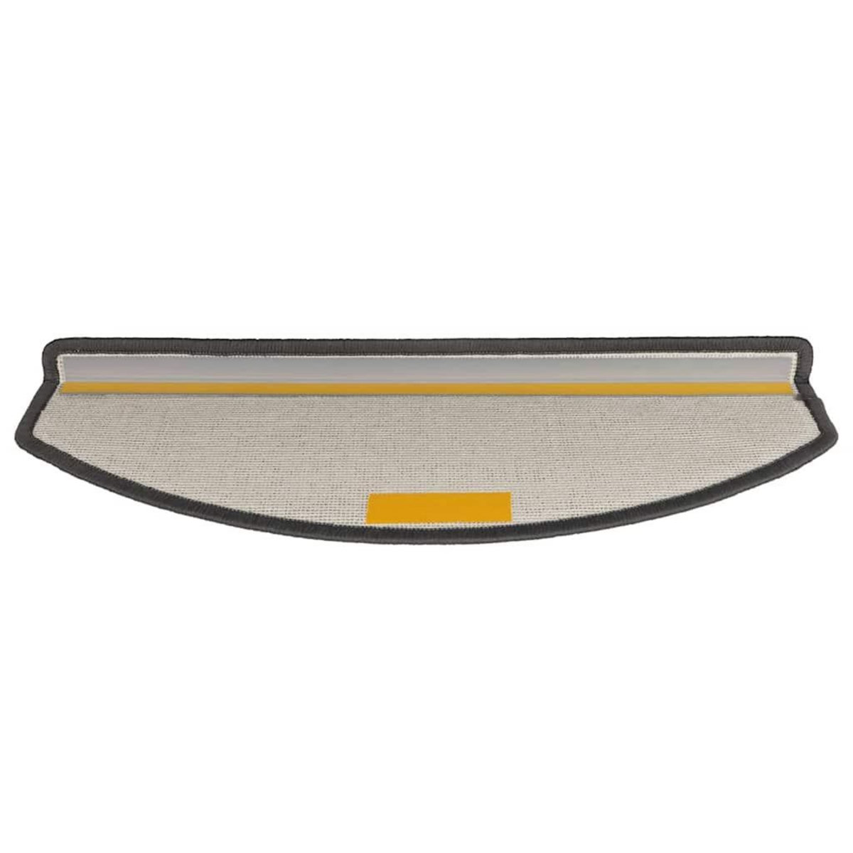 VIDAXL Tapis d'escalier 30 pcs gris fonce 65x24x4 cm