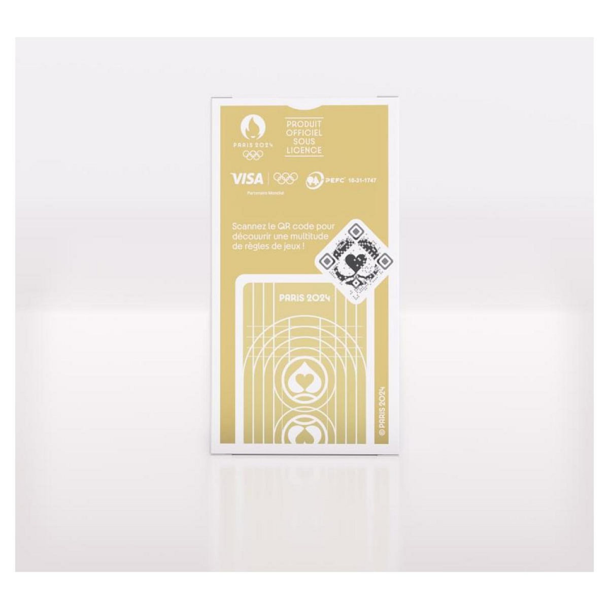 Cartamundi Jeu de Tarot Édition Spéciale Paris 2024 - Célébrez les JO avec Style