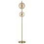 Voir la diapositive 1 : Paris Prix Lampadaire Design en Verre  Venice  170cm Or
