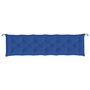 Voir la diapositive 5 : VIDAXL Coussins de banc jardin lot de 2 bleu 200x50x7 cm tissu Oxford