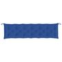 Voir la diapositive 5 : VIDAXL Coussins de banc jardin lot de 2 bleu 200x50x7 cm tissu Oxford