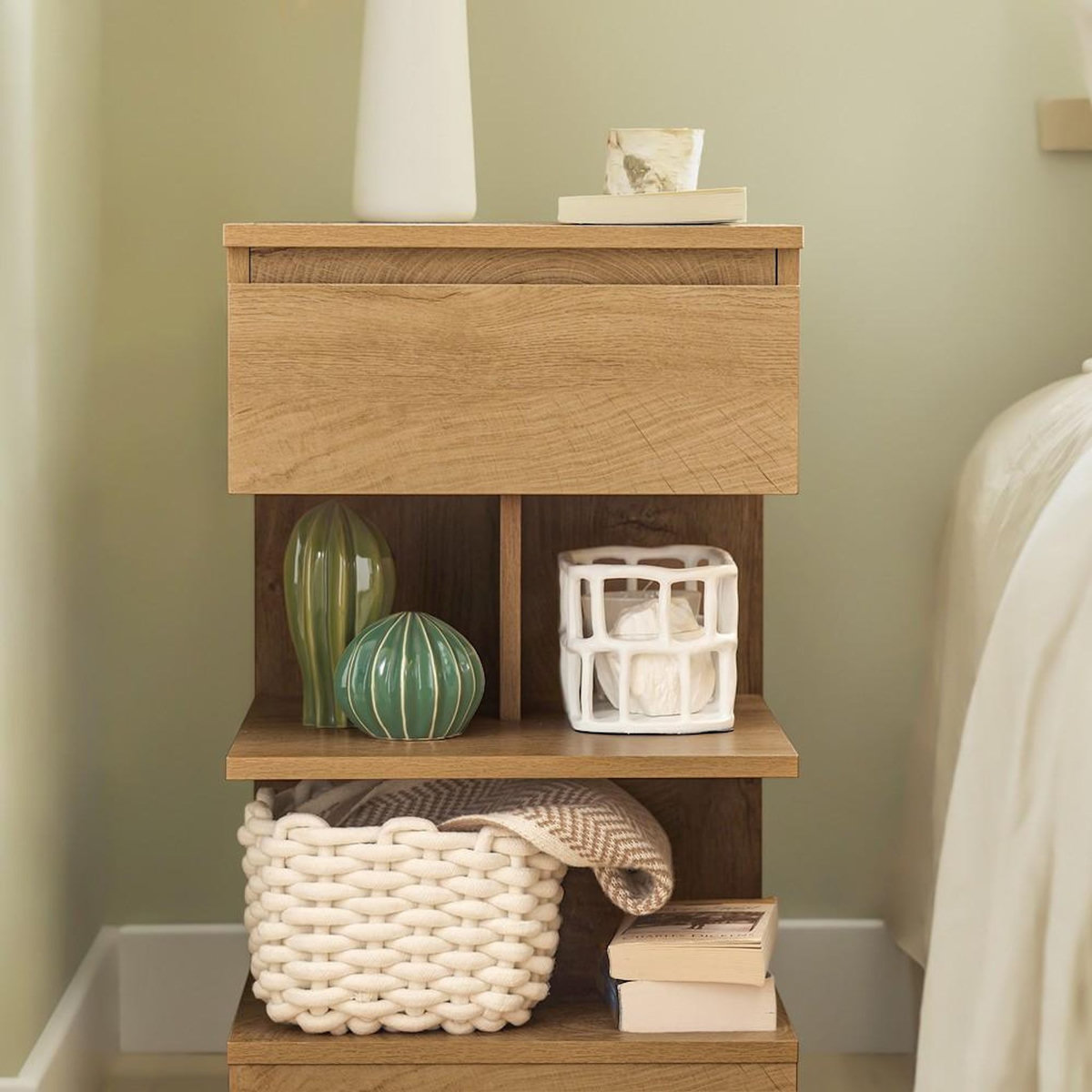 SOBUY SoBuy - Table De Chevet à un tiroir - Moderne - FBT49