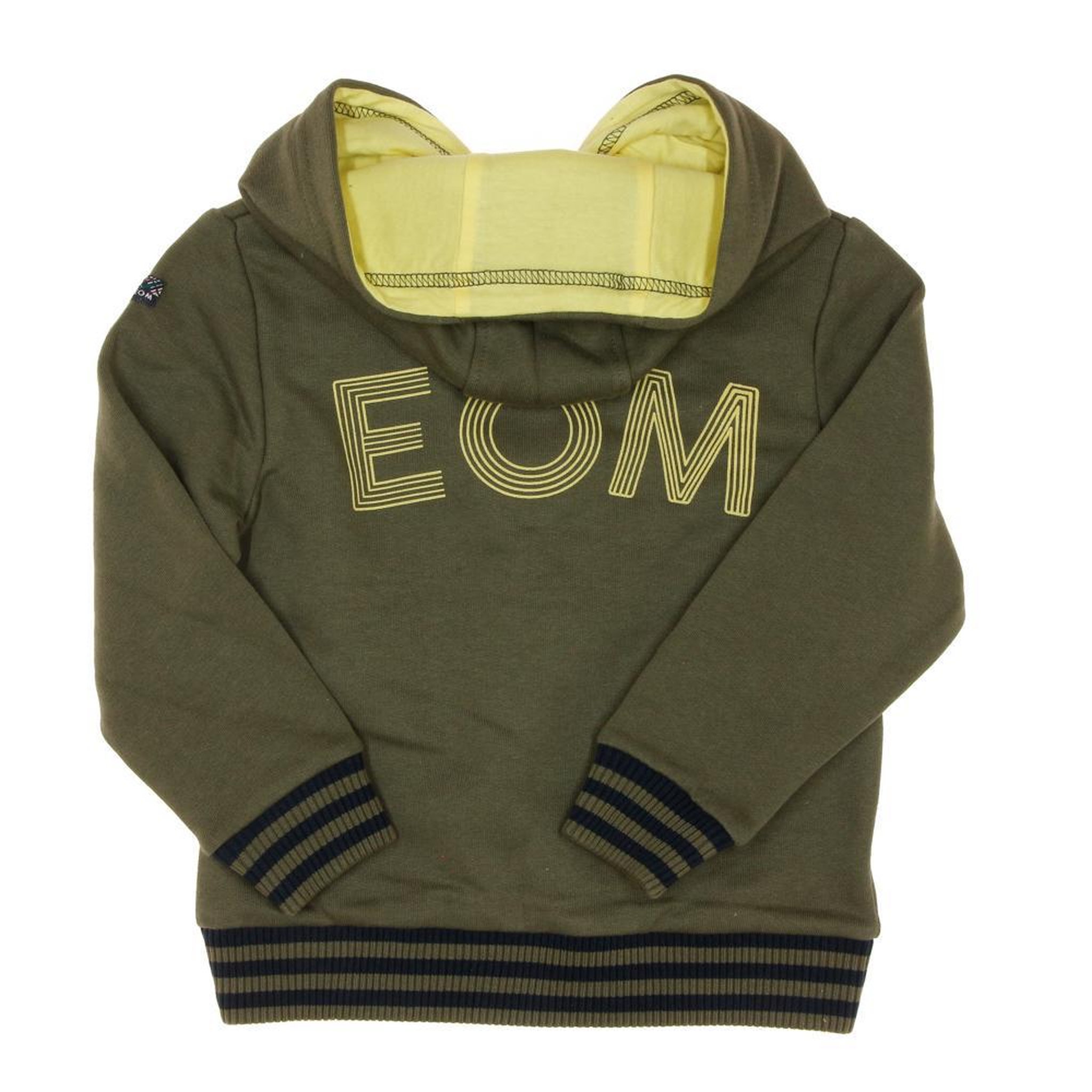 Voir la diapositive 2 : ELLE EST OU LA MER Sweat Kaki Garçon EOM Bivouac