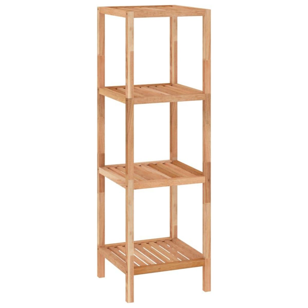 VIDAXL Etagere de salle de bain 36x36x112 cm Bois massif de noyer