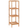 Voir la diapositive 2 : VIDAXL Etagere de salle de bain 36x36x112 cm Bois massif de noyer