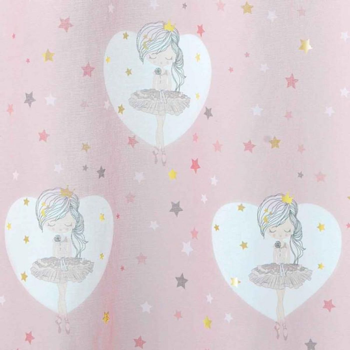 Paris Prix Rideau Voilage  Petite Étoile  140x240cm Rose