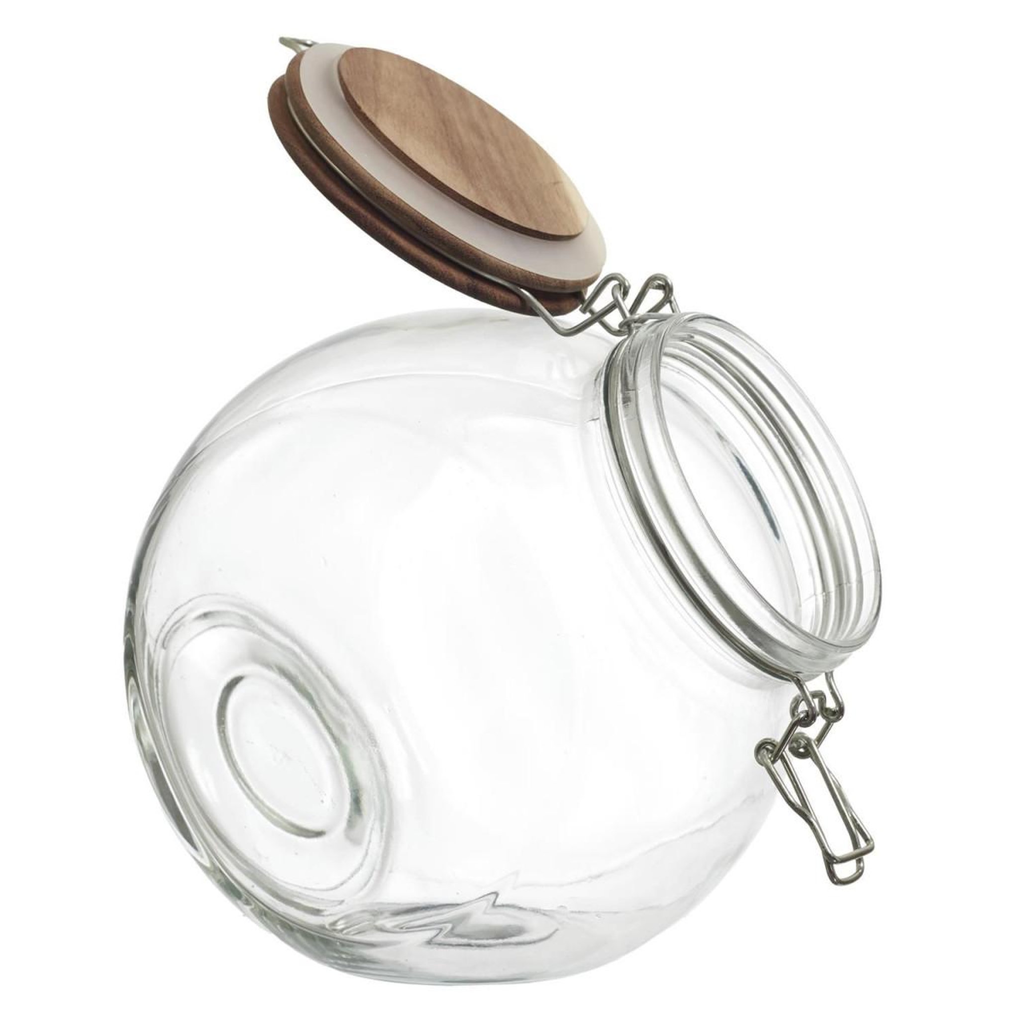 Voir la diapositive 3 : COOK CONCEPT Bocal de conservation 2 positions  jim  200cl transparent