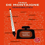 SENSIBILITES, Montaigne Tania de