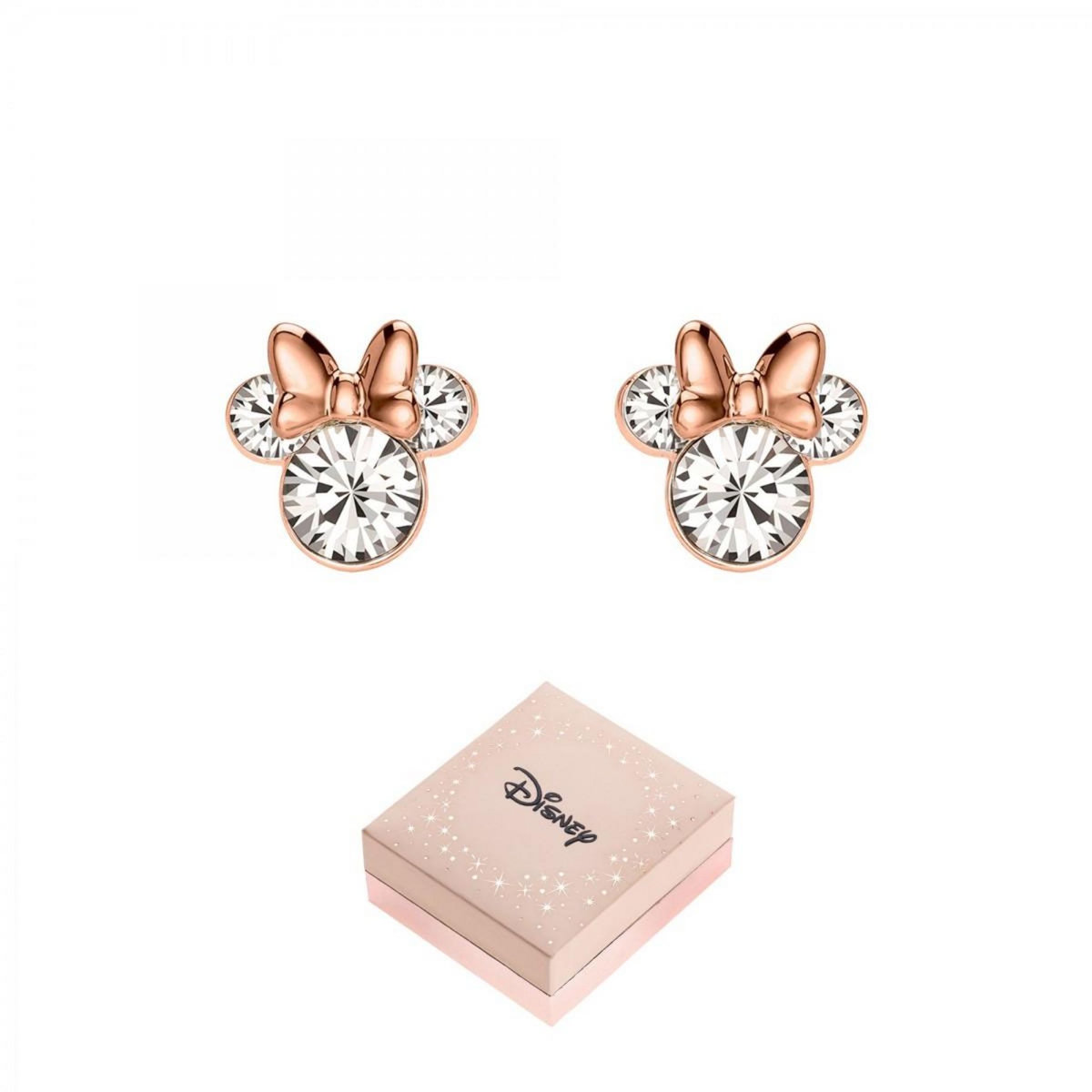 SC CRYSTAL Boucles d'oreilles Disney ornées de Cristaux scintillants - Minnie