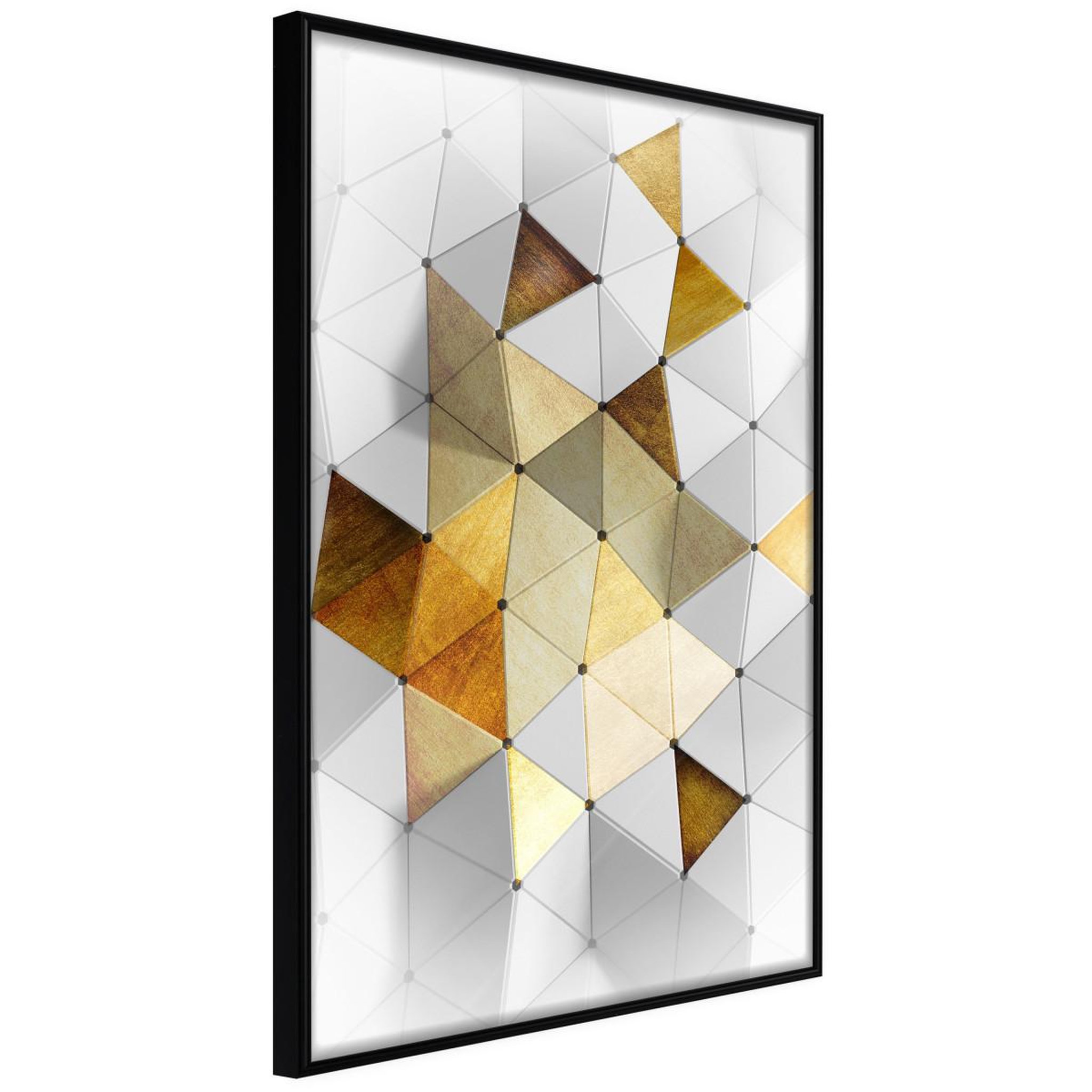 Paris Prix Affiche murale encadrée  gold-plated enamel. Coloris disponibles : Jaune, Noir