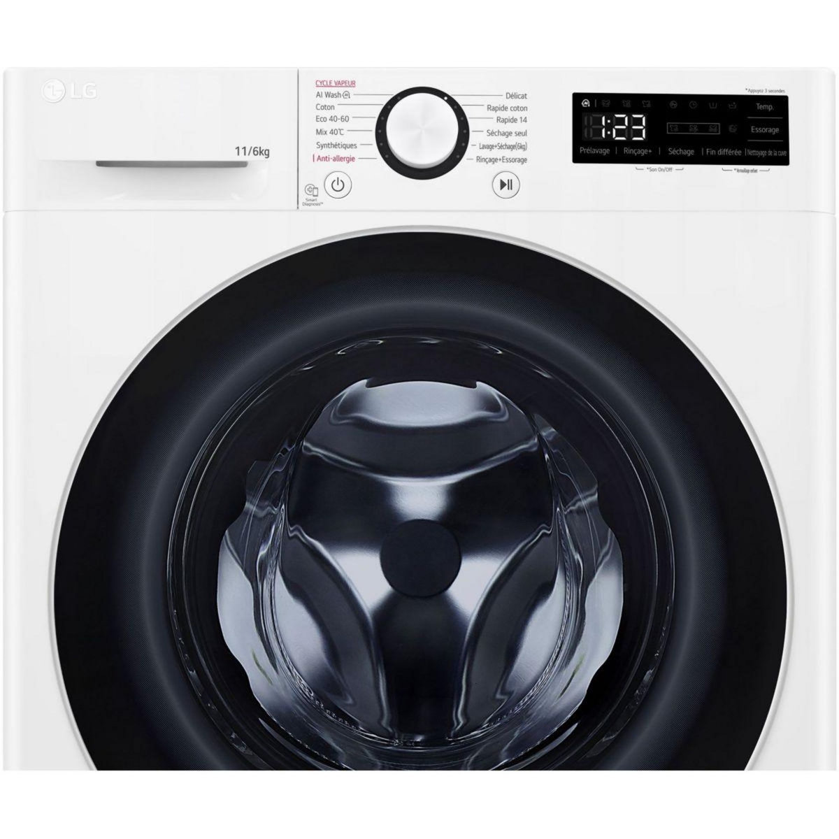 LG Lave linge séchant hublot F164R51WRS