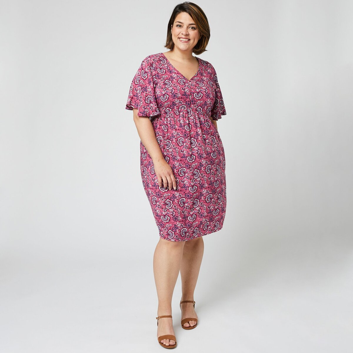 IN EXTENSO Robe grande taille femme pas cher Auchan.fr