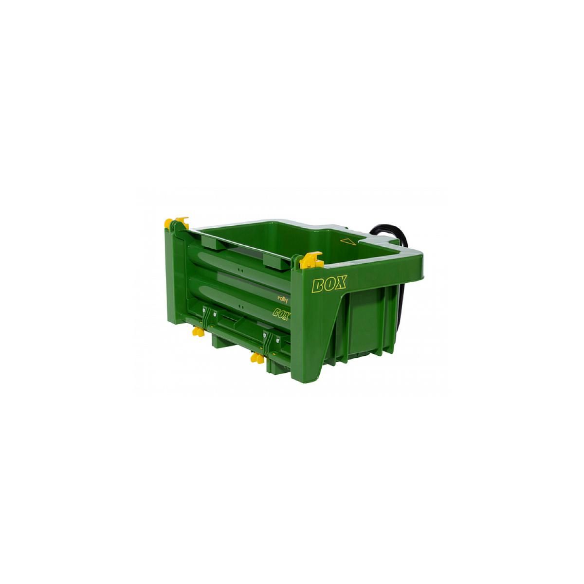 ROLLY TOYS Remorque Jouet Rolly Toys Auge Amovible Verte pour Tracteur