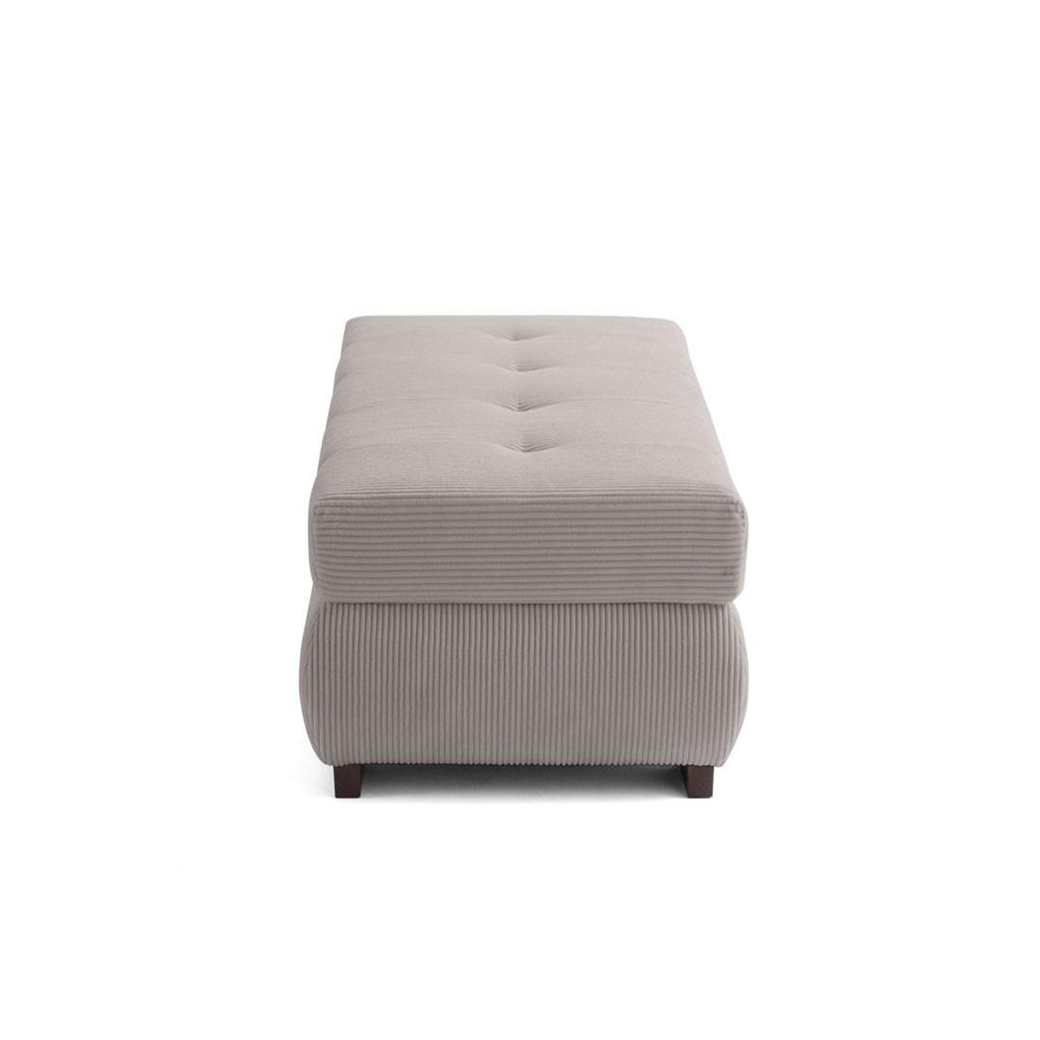 Voir la diapositive 5 : LISA DESIGN Vermont - pouf d'appoint - en velours côtelé