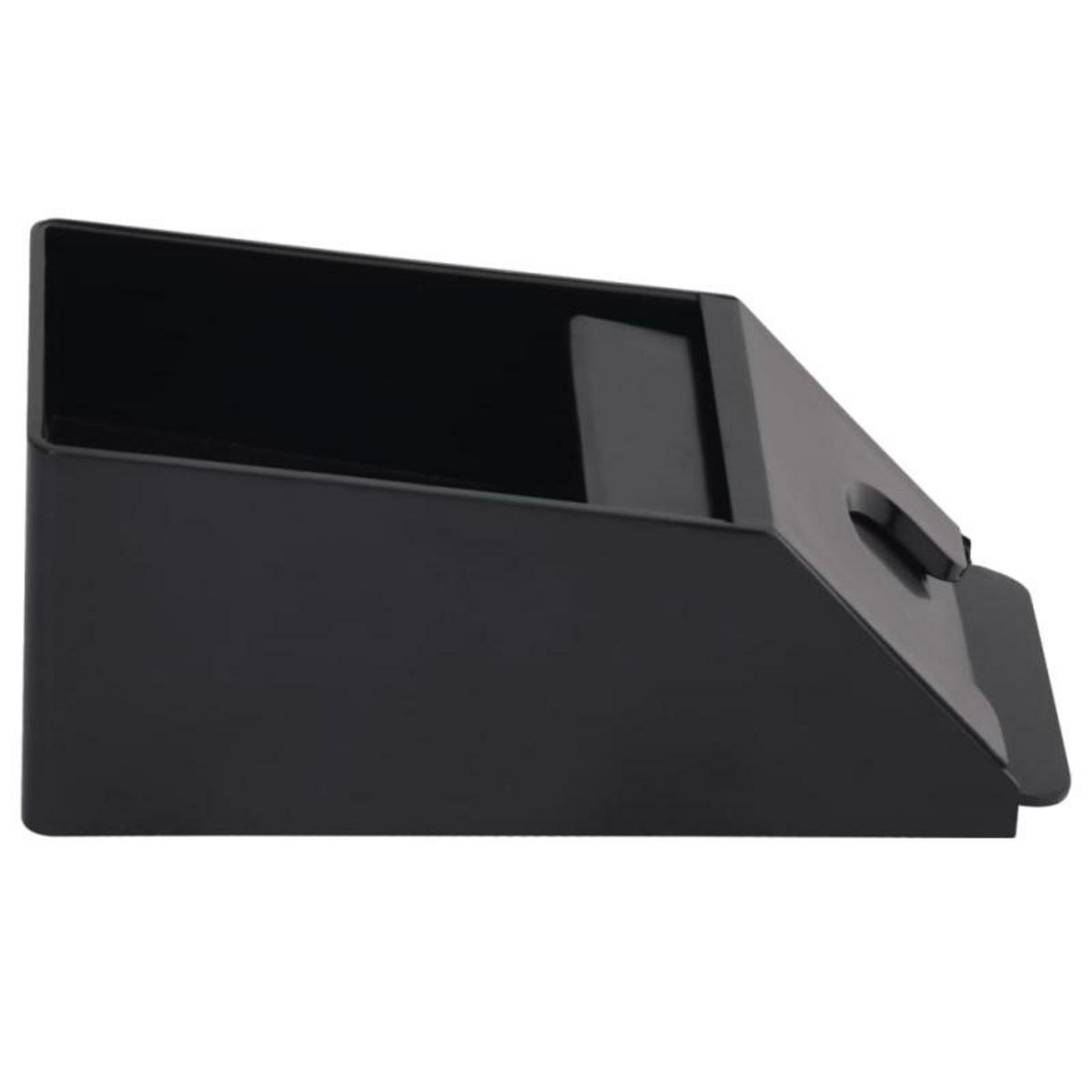 VIDAXL Sabot de cartes à jouer noir 2 jeux