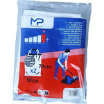 CENTRALE BRICO Sac À Gravats Multiplast H.50 X L.40 Cm 80L Blanc