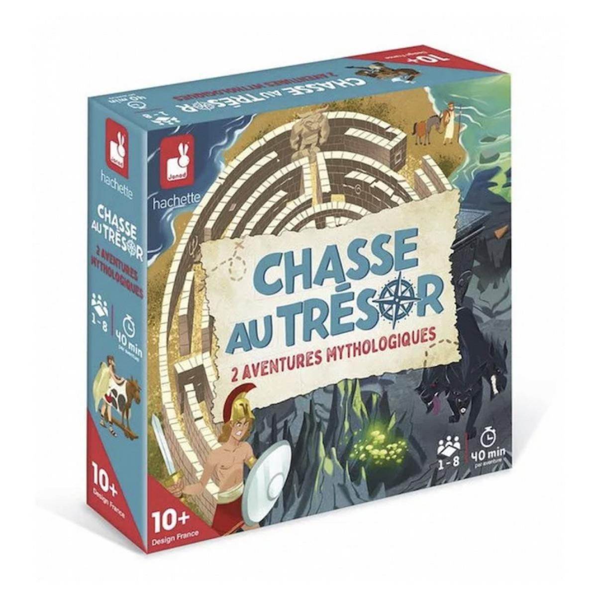 Juratoys-Janod Chasse au tresor 2 aventures mythologiues