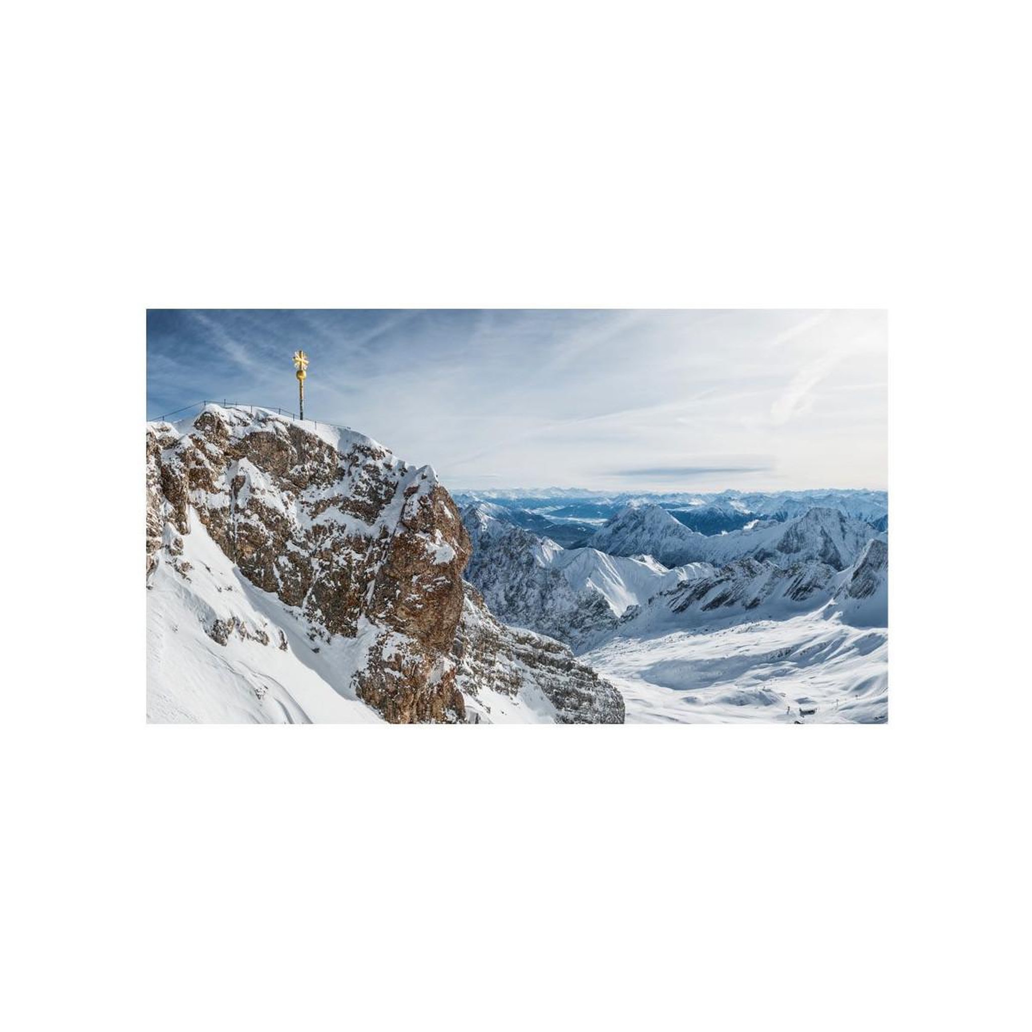Voir la diapositive 2 : Paris Prix Papier peint xxl  winter in zugspitze  280x500cm