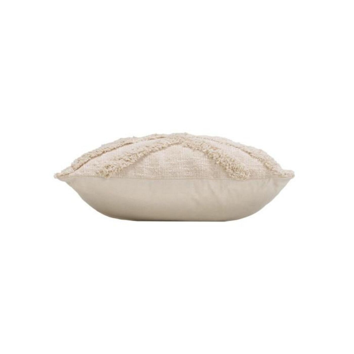 Paris Prix Housse de Coussin Tuftée  Sheny  40x40cm Naturel