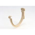 GIRPI Crochet bandeau pour gouttière développé 33 Xpci50 beige pvc N/A