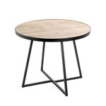 Paris Prix Table Basse  Miranda  60cm Chêne & Noir