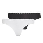 DIM x2 Strings he/  Femme Dim DIM0A6M. Coloris disponibles : Blanc