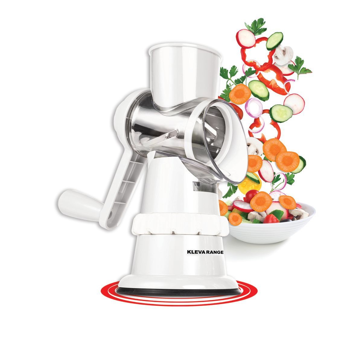 Robot manuel 3 lames inoxydables + 1 poussoir 