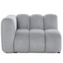 Voir la diapositive 4 : LISA DESIGN Debbie - module d'assise gauche en tissu texturé