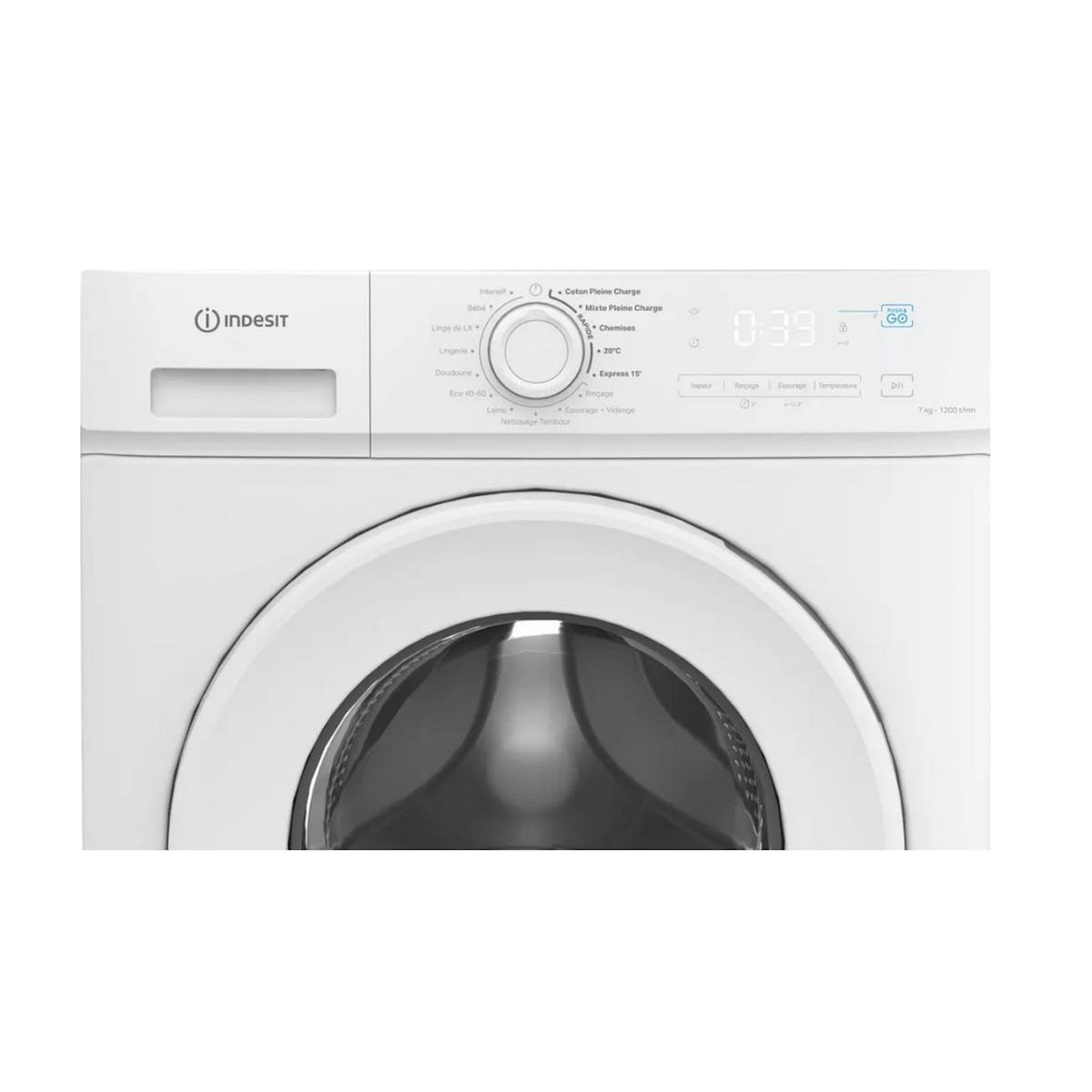 Indesit Lave-linge frontal 7kg 1200 tours/min - IMA762MYTIMEFR