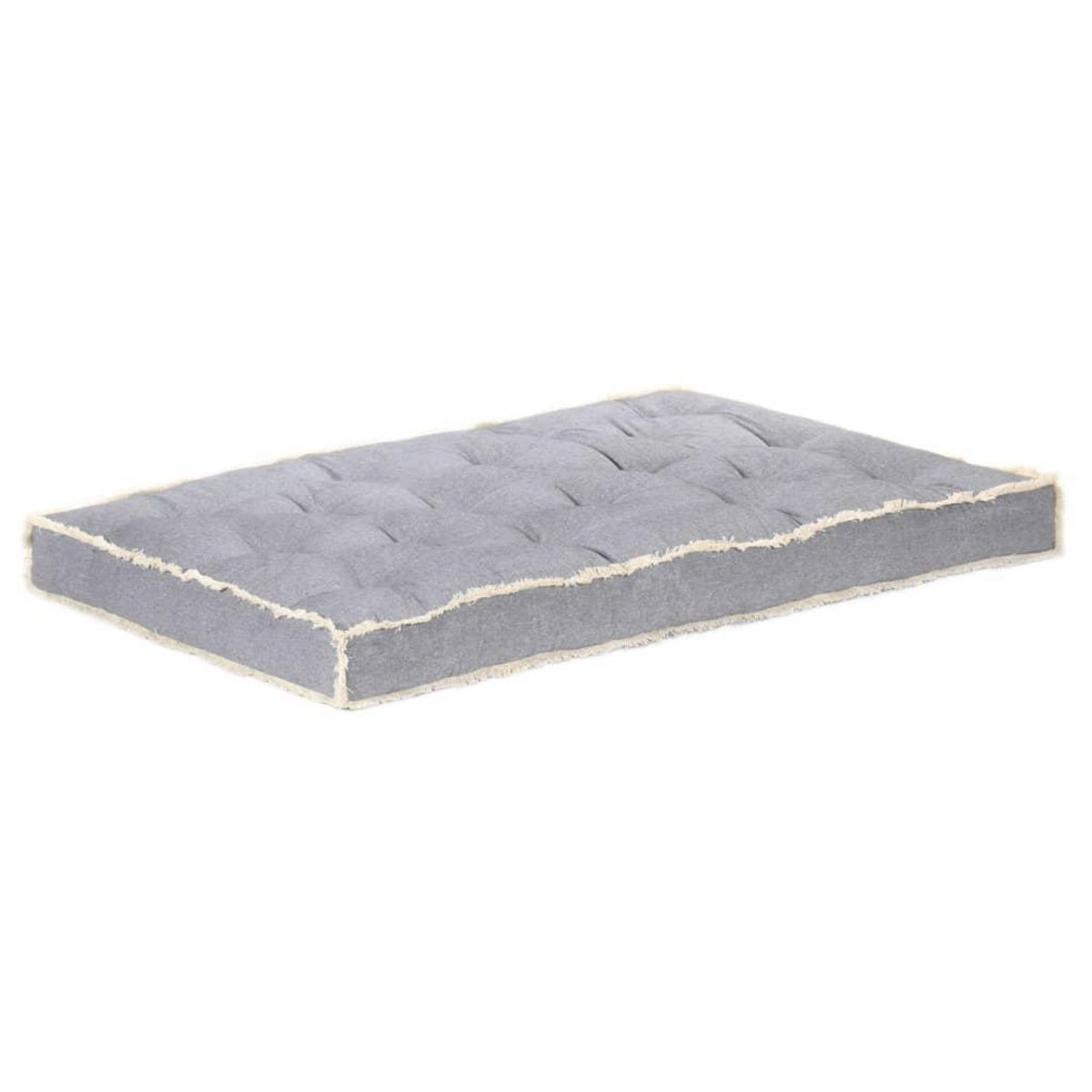 VIDAXL Coussin de canape palette Anthracite 120x80x10 cm
