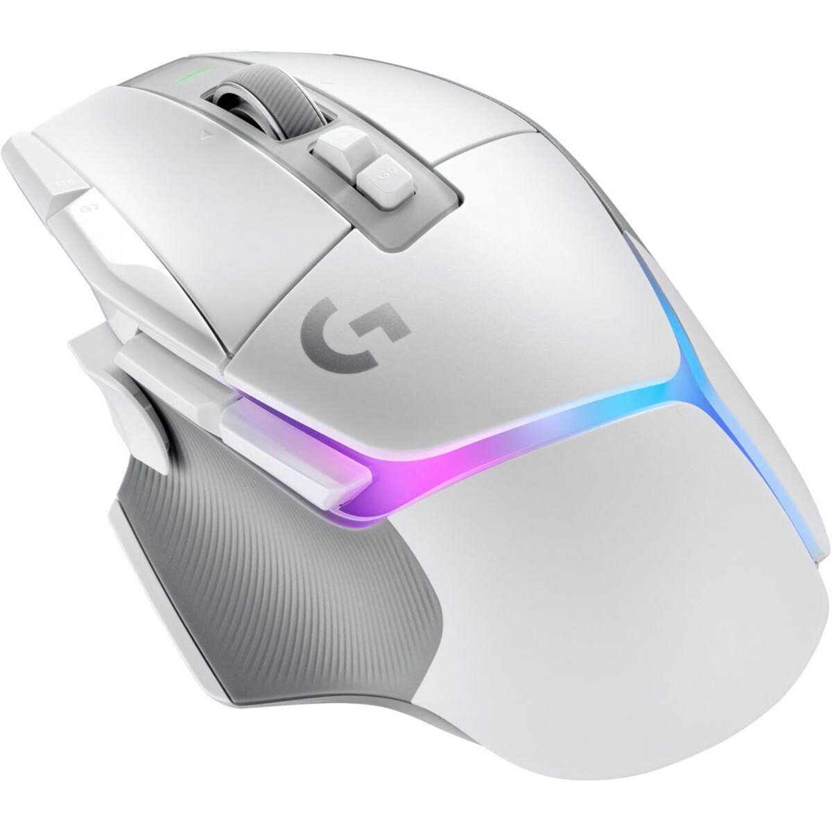 Logitech Souris Gamer Sans Fil G502X PLUS Lightspeed RVB Blanc