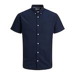 Jack & Jones Chemisette  Homme Jack & Jones Hoxford Shirt. Coloris disponibles : Bleu