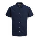 Jack & Jones Chemisette  Homme Jack & Jones Hoxford Shirt. Coloris disponibles : Bleu