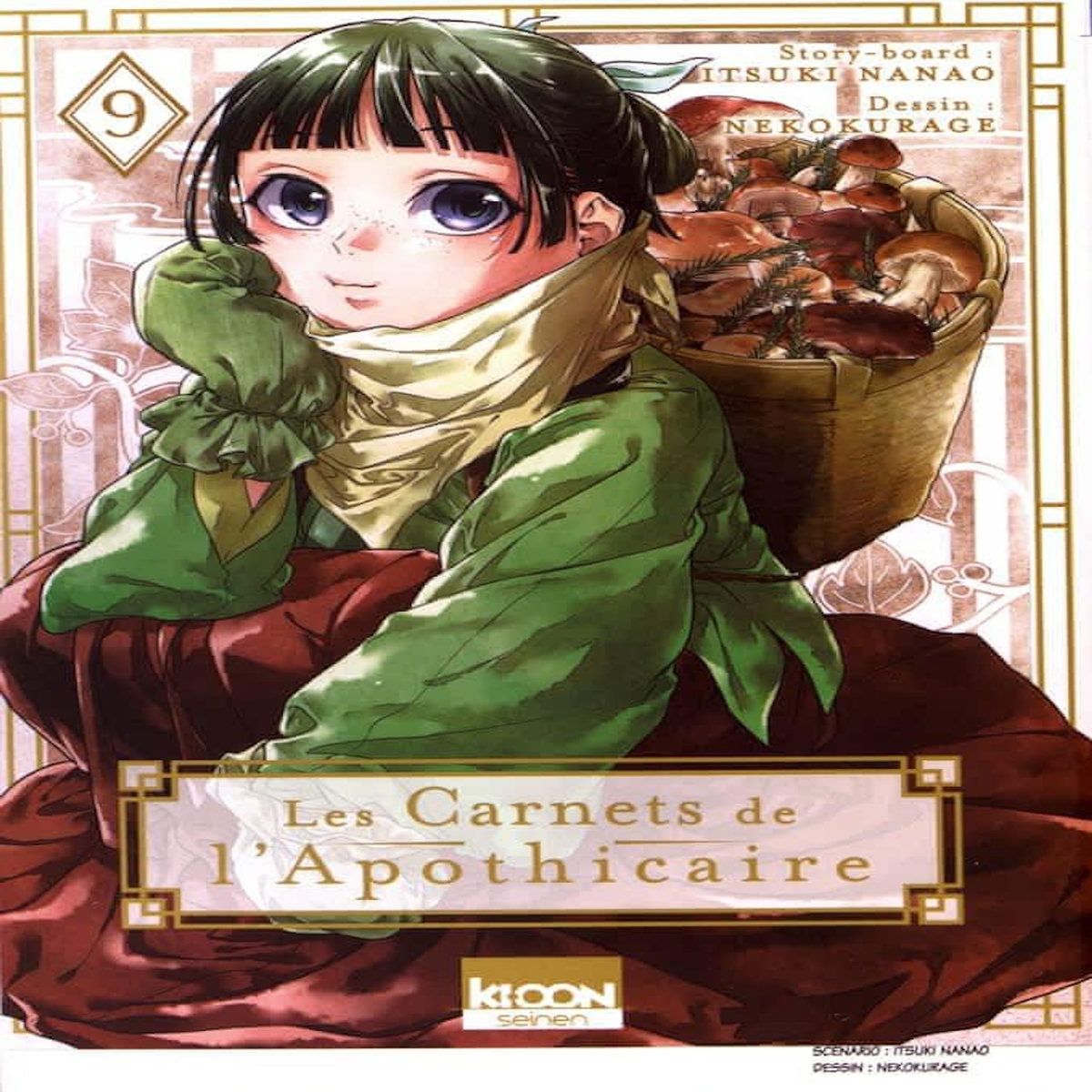 LES CARNETS DE L'APOTHICAIRE TOME 9 , Nanao Itsuki