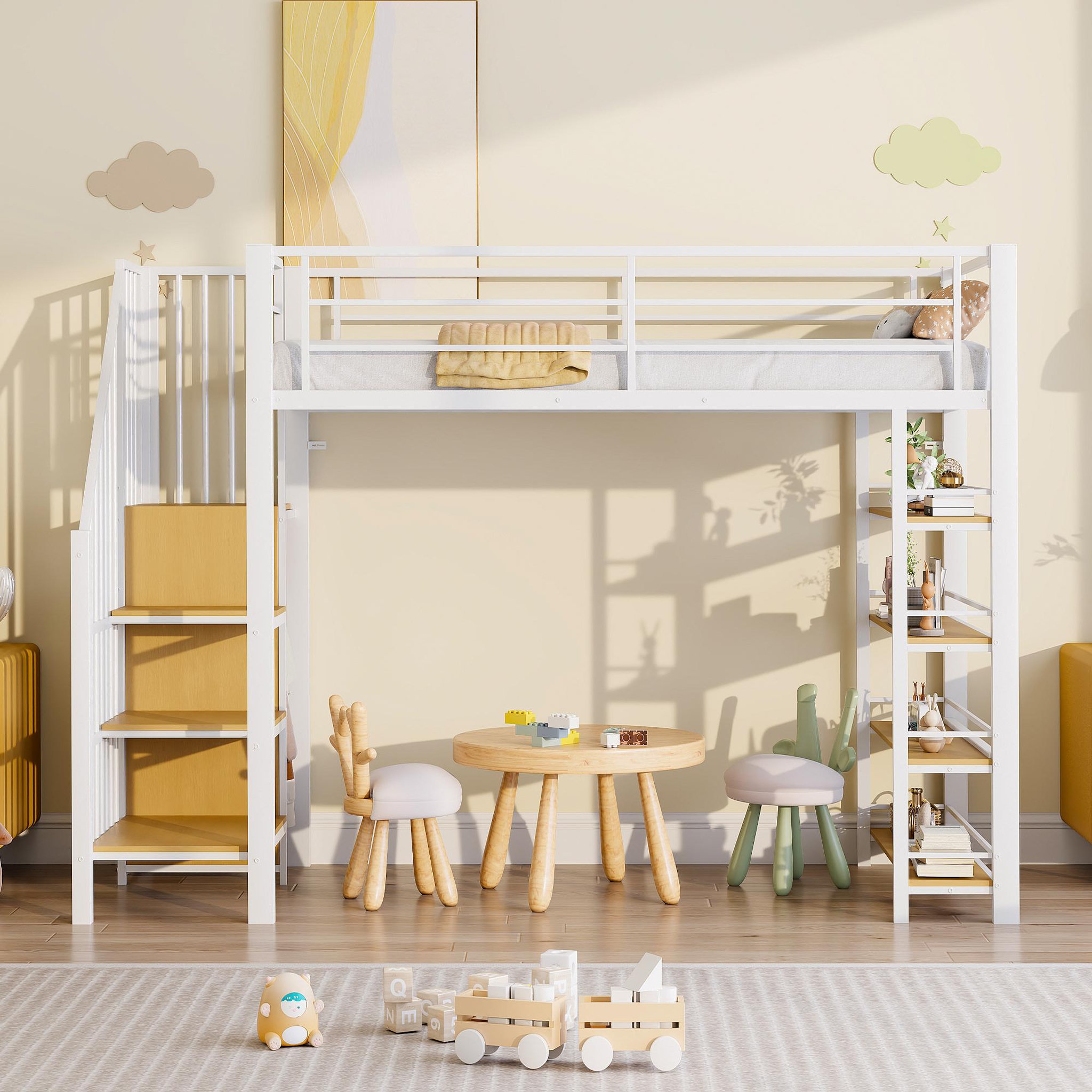 Voir la diapositive 4 : MERAX Lit mezzanine