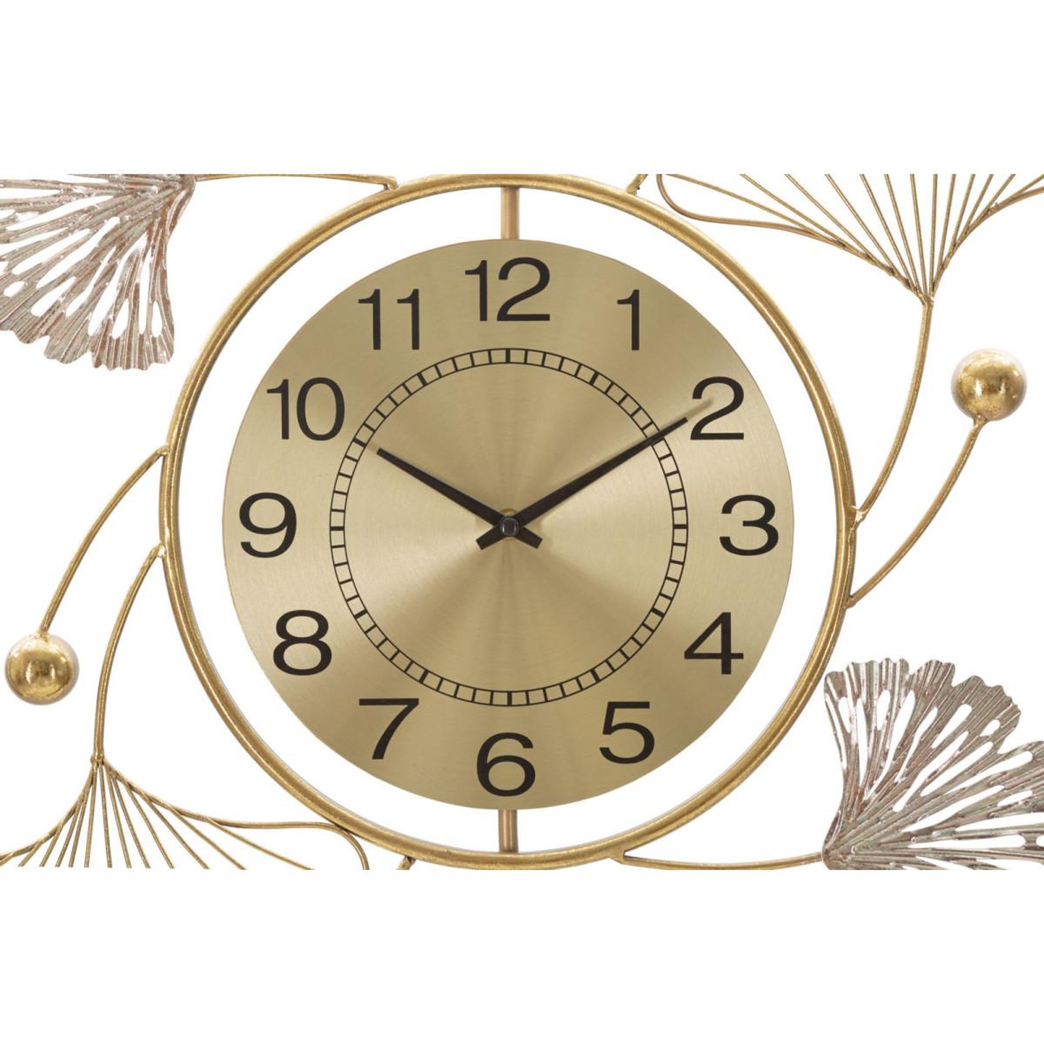 Voir la diapositive 2 : Paris Prix Décoration murale avec horloge  leavy  102cm multicolore