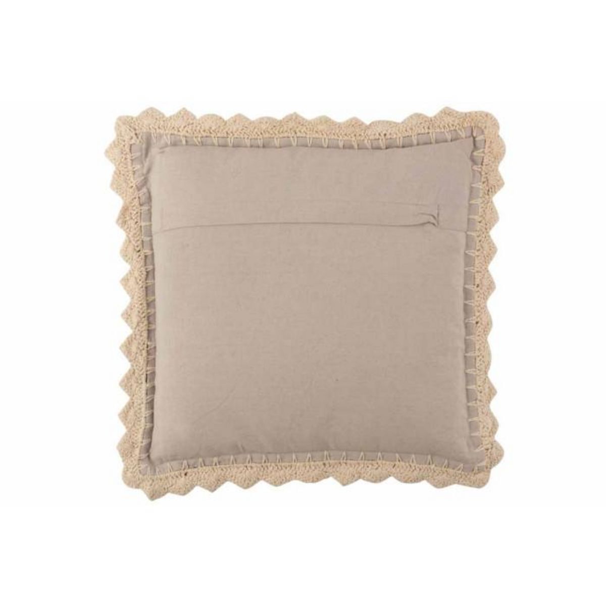 Paris Prix Coussin Déco  Vintage  45x45cm Gris & Beige