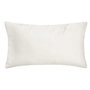 Voir la diapositive 2 : ATMOSPHERA Coussin Déhoussable Velours  Tropicor  30x50cm Ivoire