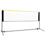 Voir la diapositive 1 : VIDAXL Filet de badminton reglable 300x103x94-158 cm Metal