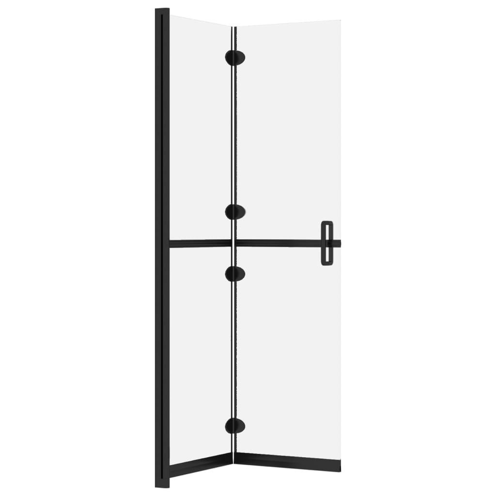 Voir la diapositive 5 : VIDAXL Paroi de douche pliable Verre ESG depoli 120x190 cm