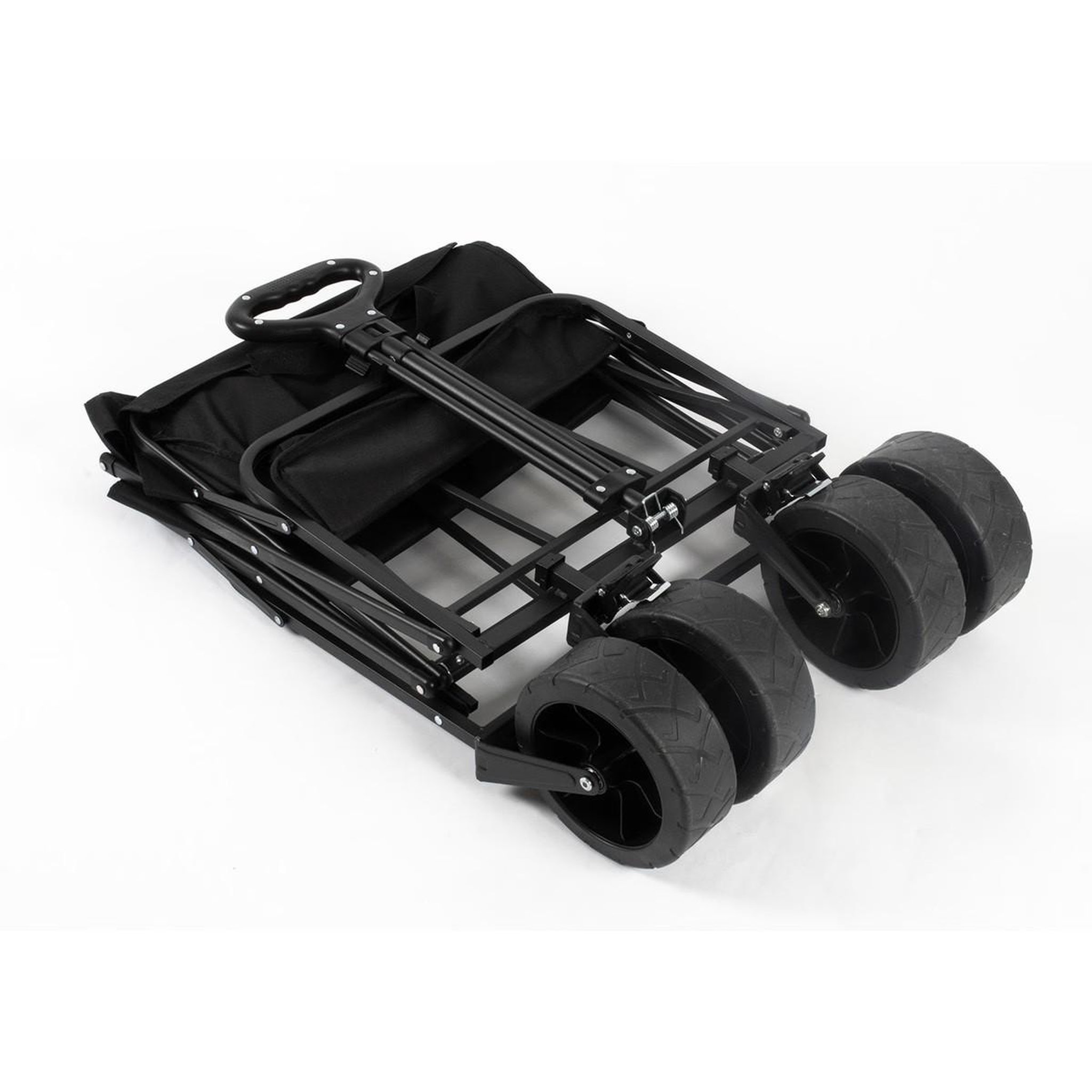 Voir la diapositive 5 : KZ GARDEN Chariot de Transport pliable 402 Litres Chariot de Jardin avec Poignée Charge 50Kg Tissu OXFORD